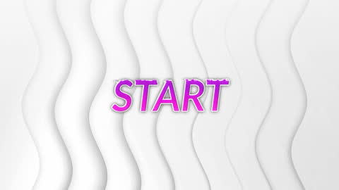 Vibrant Start Text Over Wavy Lines in Modern Display