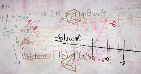 Mathematical Equations and Symbols on White Background - Download Free Stock Images Pikwizard.com