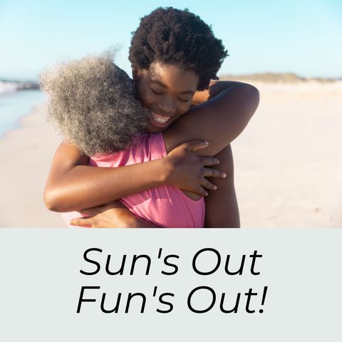 Joyful Embrace at Sunny Beachside