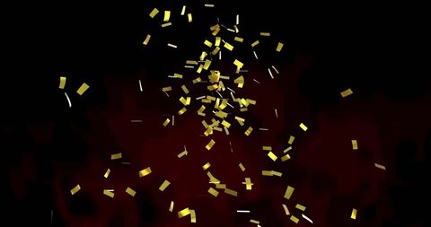 gold confetti celebration against dark artistic background - Download Free Stock Images Pikwizard.com