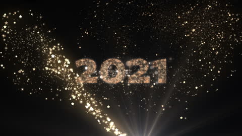 Glittering 2021 with Cosmic Star Effects