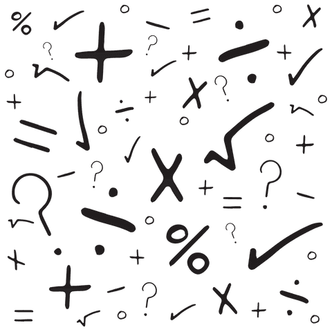assorted mathematical symbols on transparent background - Download Free Stock Videos Pikwizard.com