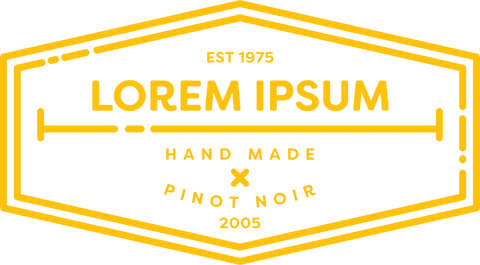 Yellow Transparent Handmade Wine Label Design - Download Free Stock Videos Pikwizard.com