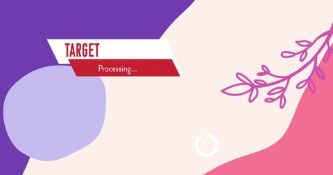 Abstract Target Processing Interface Concept - Download Free Stock Images Pikwizard.com