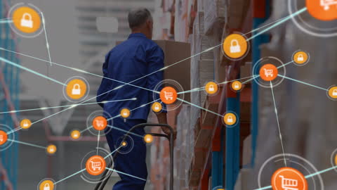 Warehouse Logistics and Global Network Connections