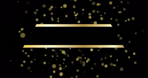 Elegant Golden Dots on Dark Background for Celebrations