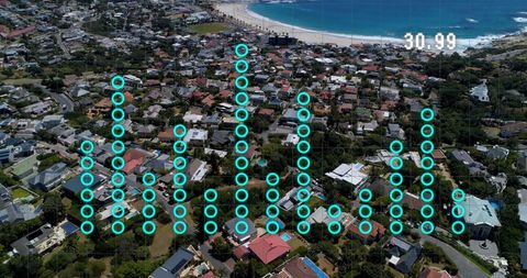 Financial Graph Analytics Over Urban Landscape