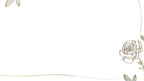 decorative gold floral border frame on transparent background - Download Free Stock Videos Pikwizard.com