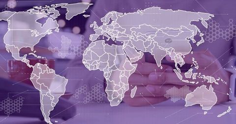 Global digital payments and financial transactions interface