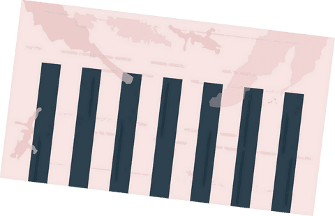 abstract barcode chart on stained pink transparent panel - Download Free Stock Videos Pikwizard.com