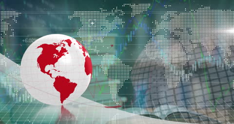 Digital Global Business and Financial Data Analysis Background