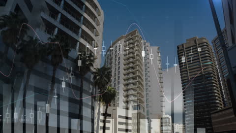 Financial Data Visualization in Urban Business District