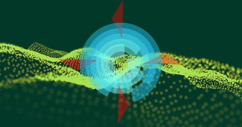 Vibrant Digital Technology Background with Virtual Interface - Download Free Stock Images Pikwizard.com