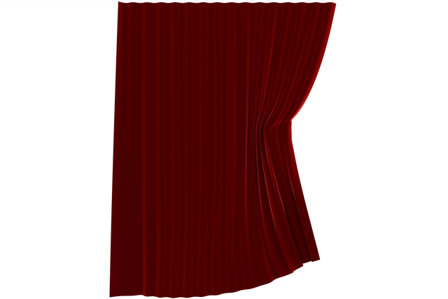 Closeup of Transparent Textured Red Draped Curtain - Download Free Stock Videos Pikwizard.com