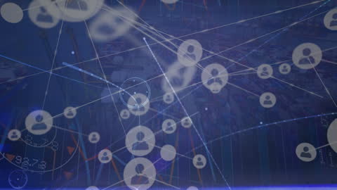 Digital Network Overlay with Data Processing Elements