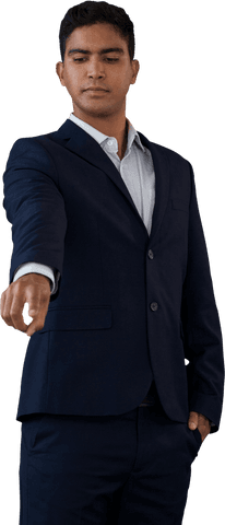 transparent businessman utilizing digital interface - Download Free Stock Videos Pikwizard.com