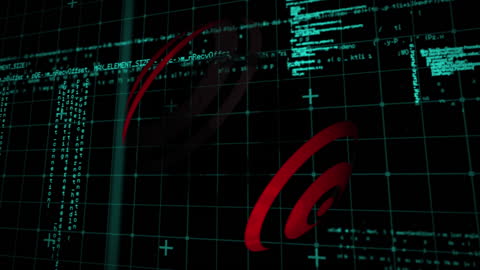 Digital Sphere with Data Processing on Blurred Screen