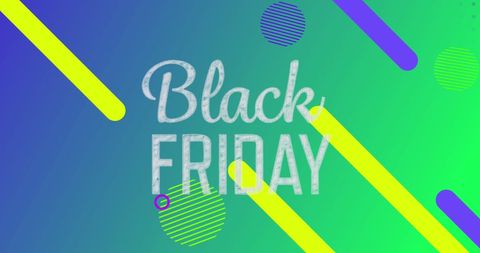 Colorful Abstract Black Friday Promotion with Geometric Designs - Download Free Stock Images Pikwizard.com