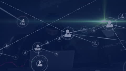 Network Connections in Digital Interface Concept