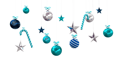 transparent christmas tree decorations with ornaments and stars - Download Free Stock Videos Pikwizard.com