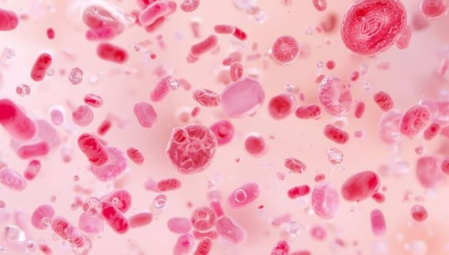 Floating bacteria and cells in fluid medium