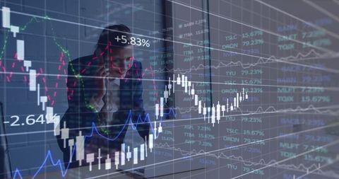 Businesswoman Analyzing Financial Data on Laptop with Smartphone - Download Free Stock Images Pikwizard.com