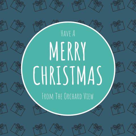 Festive Christmas Greeting with Gift Pattern Design - Download Free Stock Templates Pikwizard.com