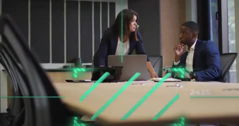 Data-Driven Business Meeting with Interactive Infographics