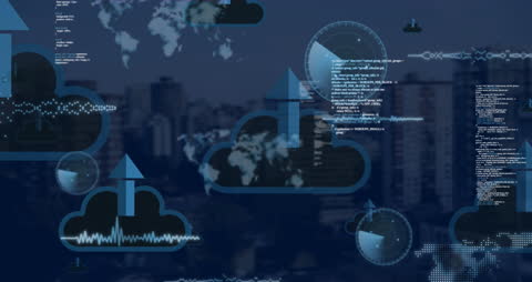 Digital Data Processing Over Cityscape with Global Interfaces