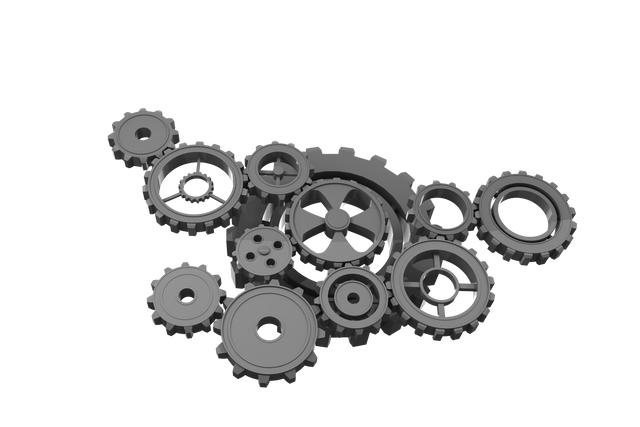 Transparent Gray Gear Cogs in Digital Arrangement - Download Free Stock Videos Pikwizard.com