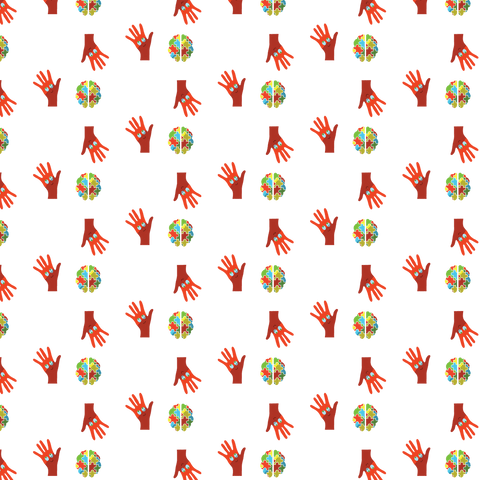 colorful abstract pattern with hands on transparent background - Download Free Stock Videos Pikwizard.com