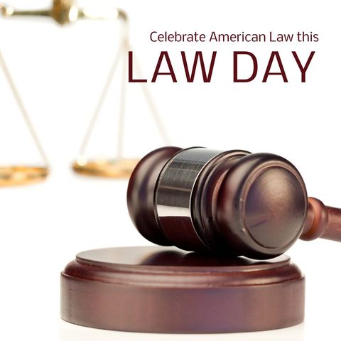 gavel and scales highlight law day celebration - Download Free Stock Templates Pikwizard.com