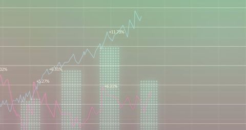 Dynamic Statistical Data Analysis with Gradient Colors - Download Free Stock Images Pikwizard.com