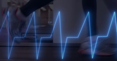 Health and Fitness Integration with Digital Cardiograph Display