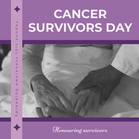 Cancer Survivors Day Celebration with Senior Woman and Doctor - Download Free Stock Templates Pikwizard.com
