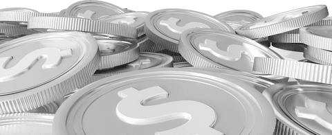 Digital Illustration of Dollar Coins on Transparent Background - Download Free Stock Videos Pikwizard.com
