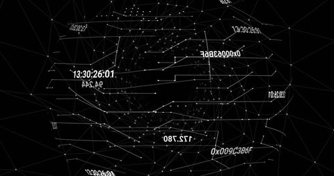 Complex Data Network with Digital Interface Elements - Download Free Stock Images Pikwizard.com