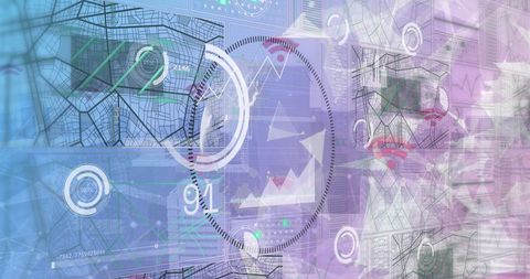 Innovative Virtual Interface with Data Analytics - Download Free Stock Images Pikwizard.com