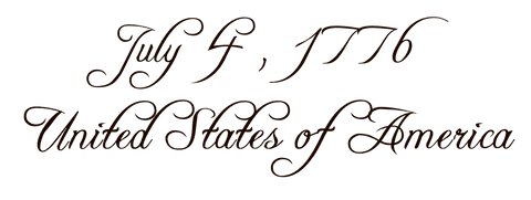 Elegant July 4, 1776 Text on Transparent Background - Download Free Stock Videos Pikwizard.com