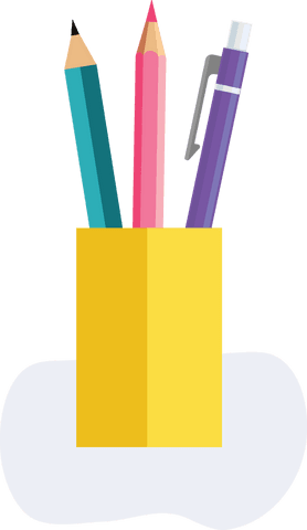 transparent isolated pencils and pen digital icon illustration - Download Free Stock Videos Pikwizard.com