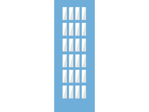 digital blue window illustration on transparent background - Download Free Stock Videos Pikwizard.com