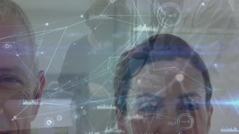 Doctors Analyzing Digital Biological Data Innovations