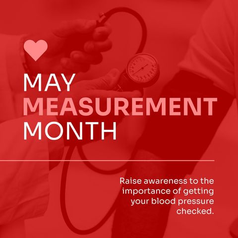 may measurement month blood pressure awareness campaign - Download Free Stock Templates Pikwizard.com
