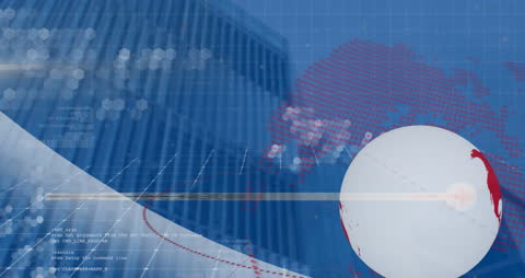 Global Data Visualization with Analytical Map Overlay