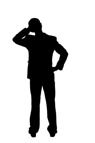 man silhouette on transparent background illustrating mystery - Download Free Stock Videos Pikwizard.com