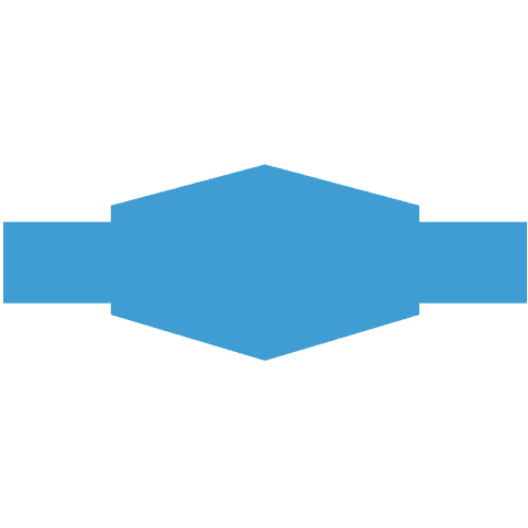 Blue Hexagonal Banner with Transparent Background - Download Free Stock Videos Pikwizard.com