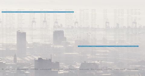 Digital Data Overlay on Cityscape Illustrating Global Connectivity - Download Free Stock Images Pikwizard.com