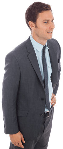 transparent businessman in formal suit smiling confidently - Download Free Stock Videos Pikwizard.com