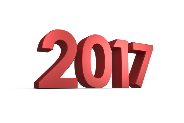 Transparent Red 3D 2017 Number Floating on Clear Background - Download Free Stock Videos Pikwizard.com