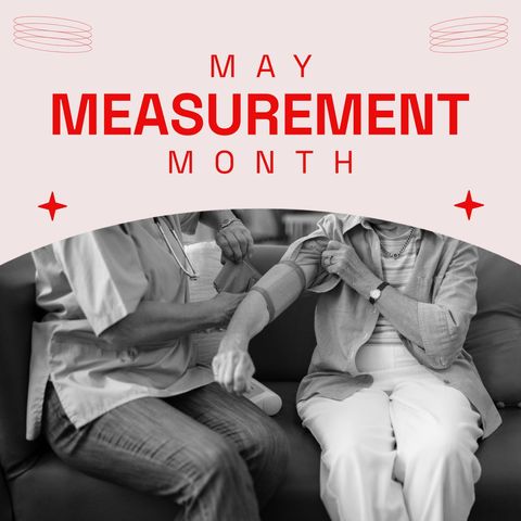 healthcare professionals highlighting may measurement month - Download Free Stock Templates Pikwizard.com